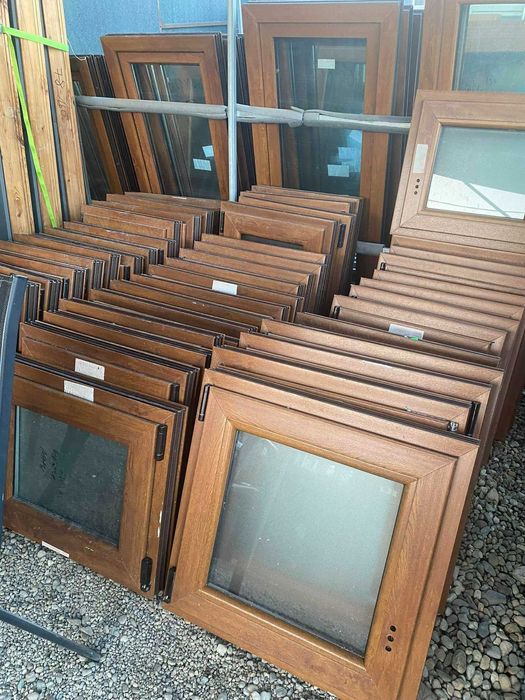 termopane geamuri 1 canat noi stejar de la 300 lei