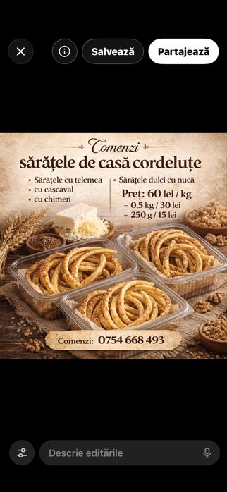 Saratele de casa cordeluta(cascaval,telemea,chimen,,nuca)