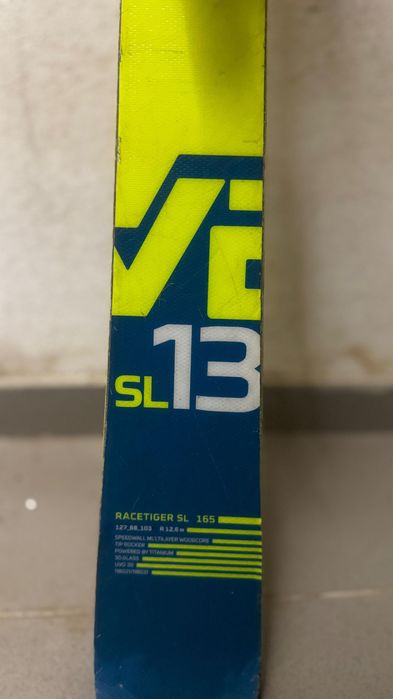 Vând ski-uri Volkl Racetiger SL Worldcup, 165 cm
