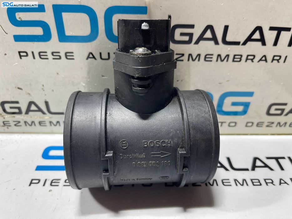 Debitmetru Aer Opel Astra G 1.7 TD 1998 - 2004 Cod 0281002180 (compatibil cu codurile 90573044 836592 90530767 90543463 93171356 0281006756) [B3492]