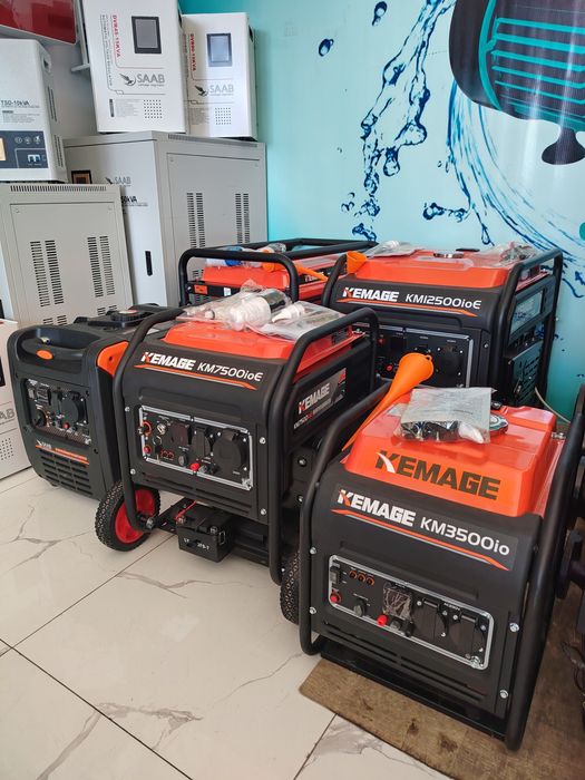 Generator dvijok  генератор бесшумный инвертор движoк  5кв АВР