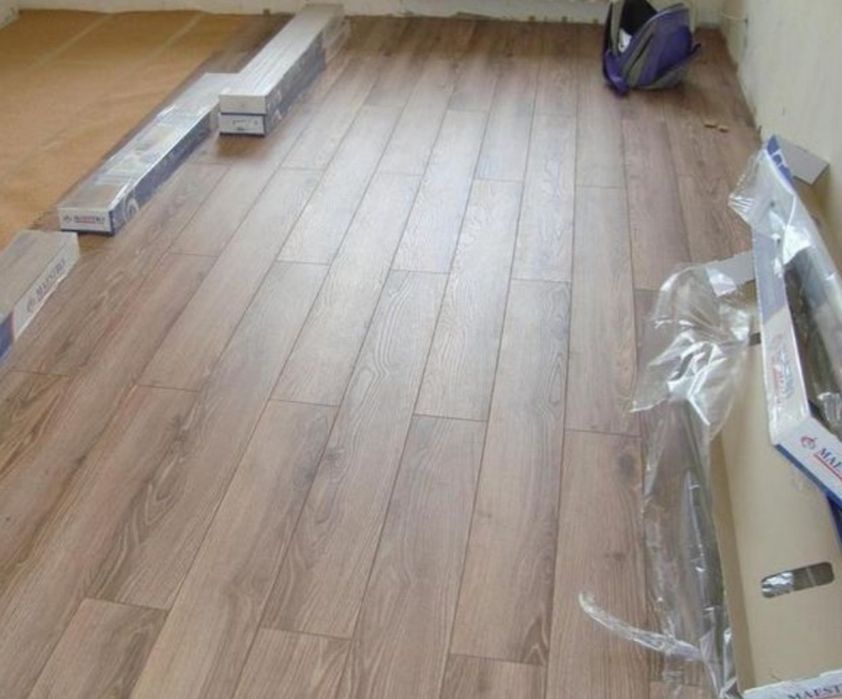 Работы с гипсокартоном и ламинатом