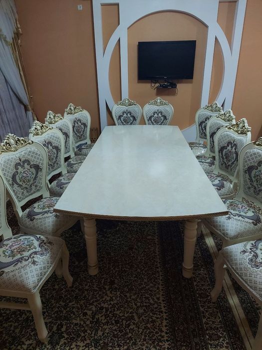 Замонавий стол-стул комплект | Тоза холат | Арзон