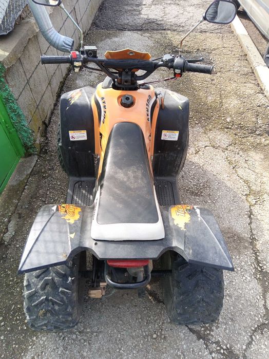 Продавам АТВ 100 кб двутактово Въздушно охлаждане