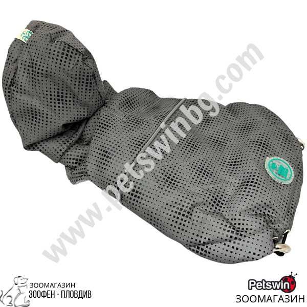 Яке за Куче/Коте- с Качулка- 7 размера- Flash- Сива разцветка- Freedog