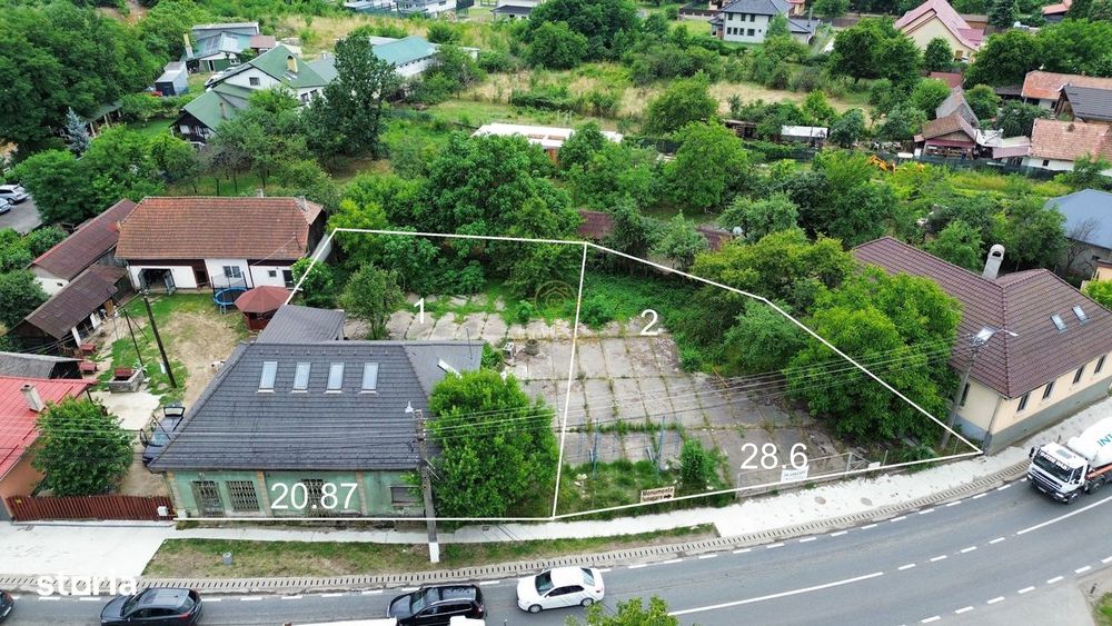 Spatiu cu Teren 793 MP in Tautii Magheraus /Strada Principala