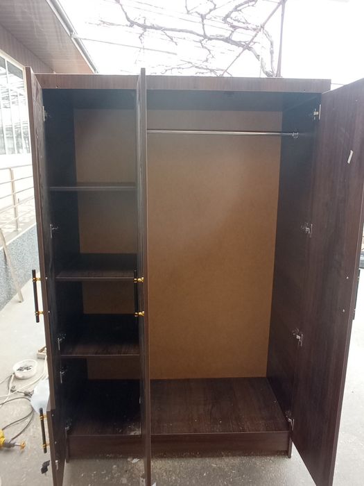 3 eshikli 100% laminat shkaflar