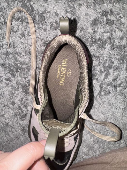 Valentino Garavani Rockrunner camouflage-print sneakers