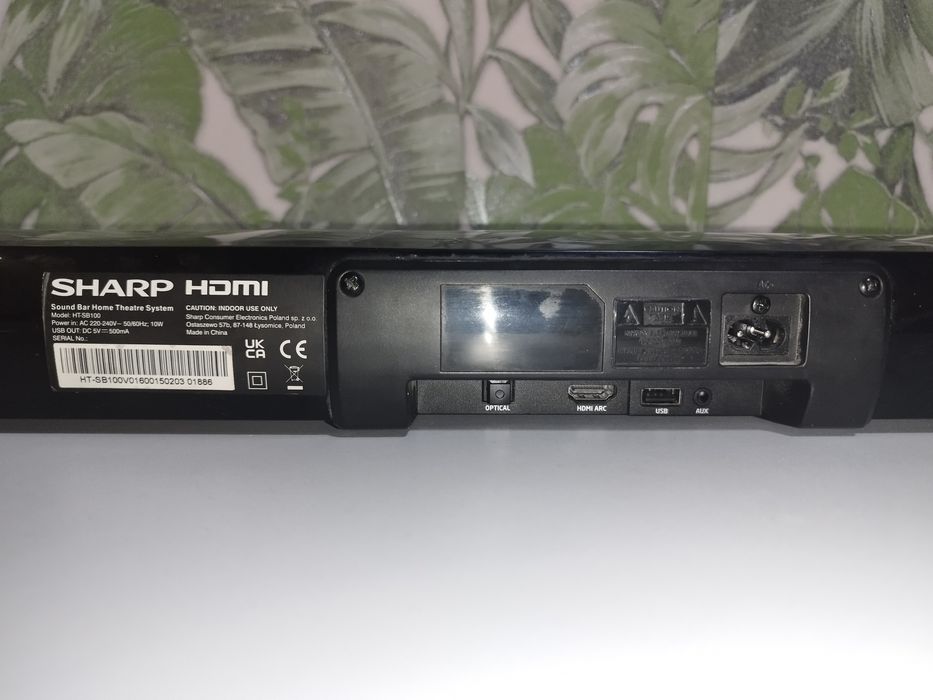 Soundbar sharp ht-sb100