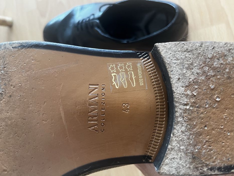 Мъжки обувки ARMANI черни