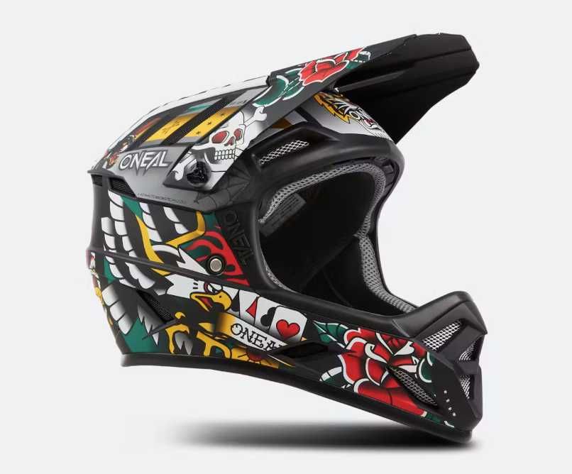 Cască Fullface O’Neal Backflip Inked V.24 Multicolor XL