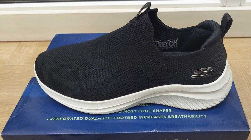Skechers кеды, черные, 42