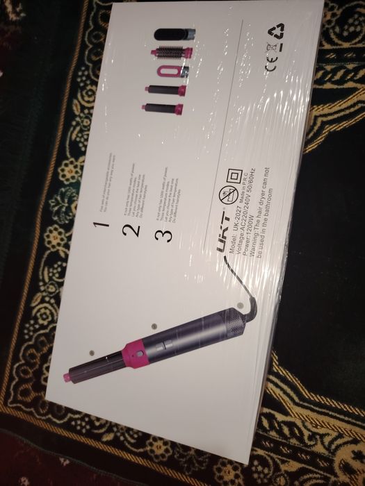 Профессиональный фен для волос 5 в 1, высокоскоростная плойка,