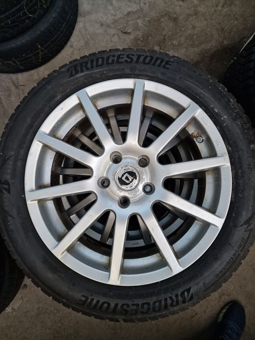 5х112 17 цола джанти Diewe със зимни гуми 205/55R17 BMW/Audi/VW