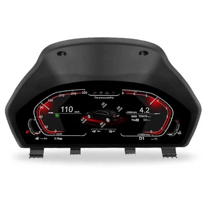 Ceas electronic digital FULL HD compatibil cu BMW Seria 5 F20,F22,F39,F45,F48,F49.F50, 12,5 INCH, Rezolutie 1920*1080, Sistem de operare LINUX