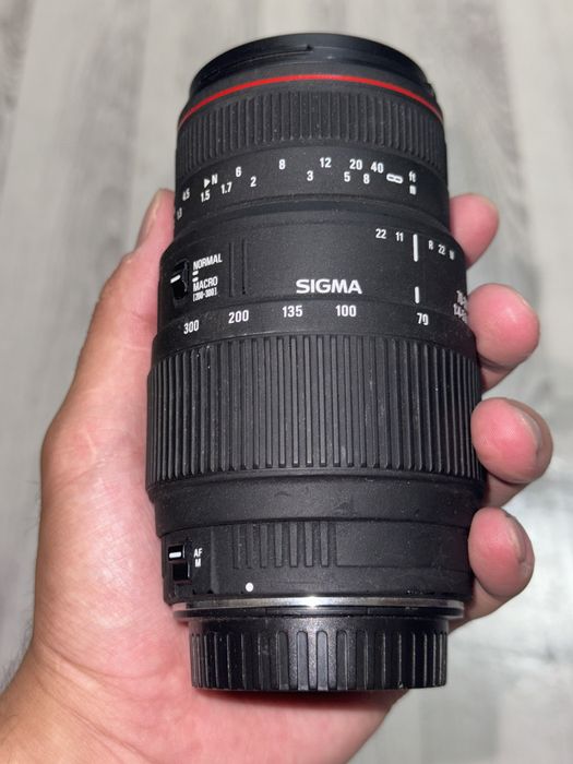 Обьектив Sigma на Canon 70-300