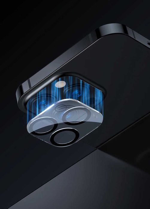 Folie sticla camere Full Cover iPhone 15, 15 Pro, 15 Plus, 15 Pro Max