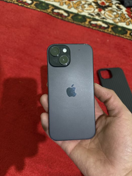 Iphone 15 128 gb rodnoy 2 sim imeidan otgan