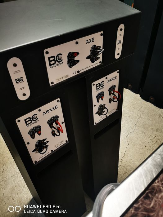 Boxe BC  Acoustique Araxe & Axe.Made în France