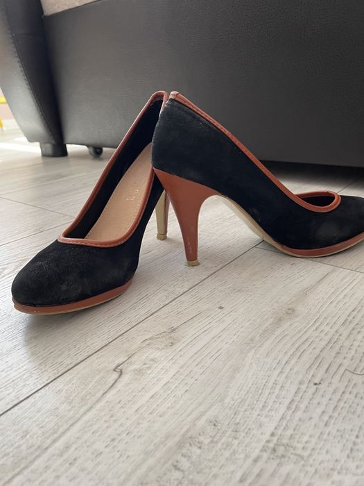 Дамски елегантни обувки на висок ток, 39 номер