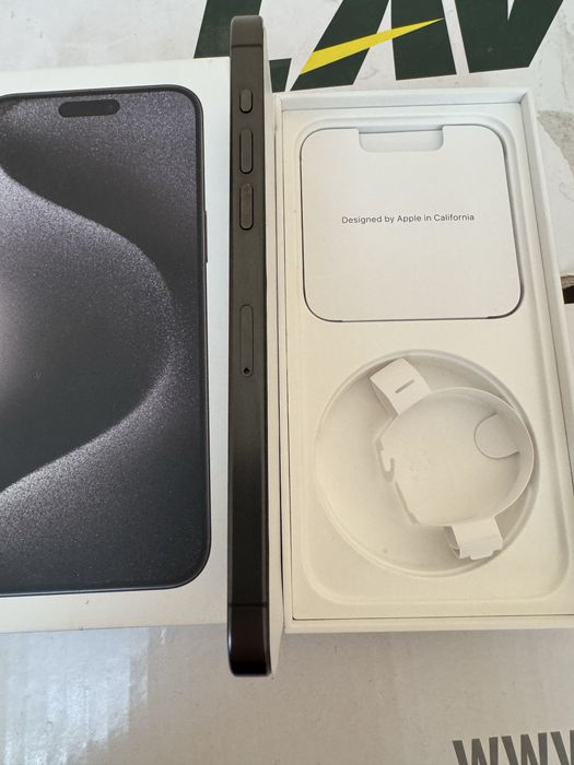 iPhone 15 Pro Max 256GB Black Titanium