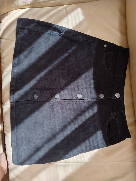 Черна пола (деним тип), размер S