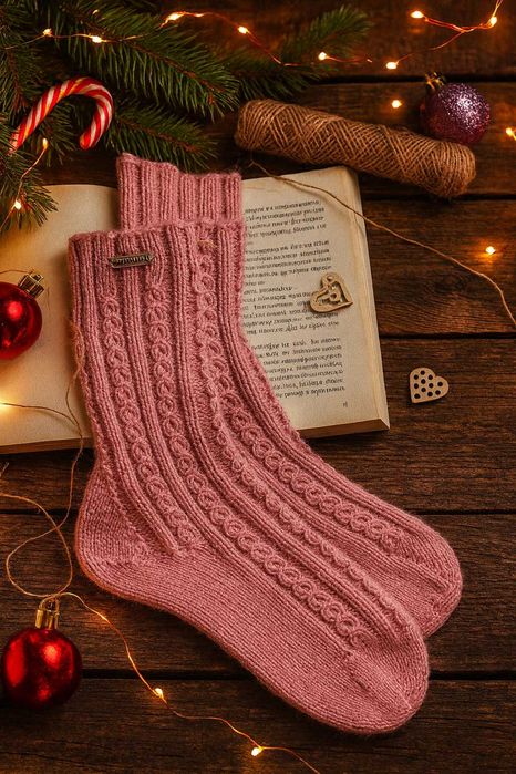 Ръчно плетени чорапи