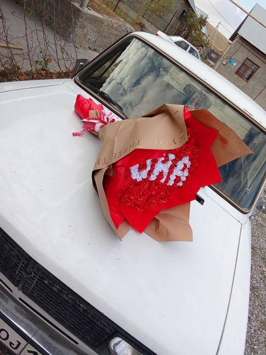 Вечные цветы из атласных лент