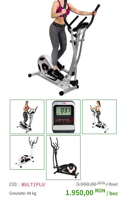 Bicicleta eliptica volanta10kg