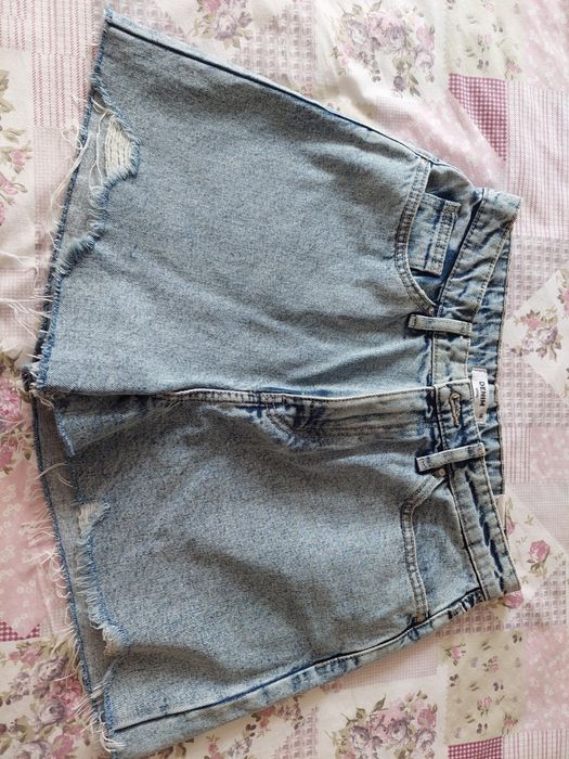 Къси дамски дънки