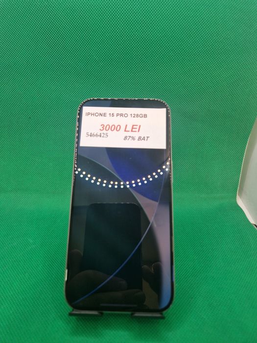 Iphone 15 Pro 128GB baterie 87% Lazar Amanet Crangasi 54664
