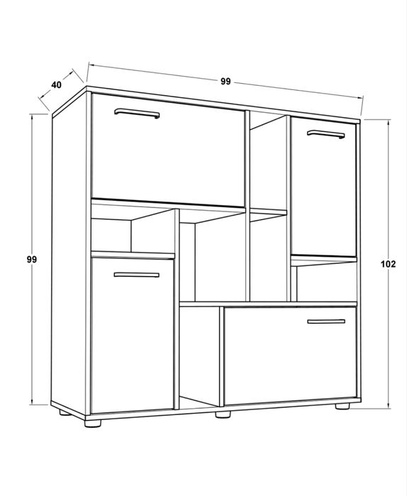 Vand sau schimb comoda stejar auriu