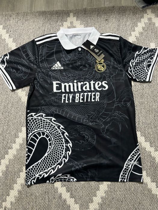 Tricou Real Madrid Black Dragon Edition Jersey