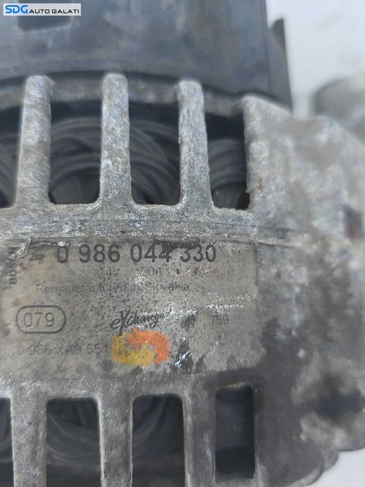 Alternator Volkswagen Passat B5 2.5 TDI AFB AKN 1997 - 2001 Cod 0986044330, 0986XA9551 [MX1570]