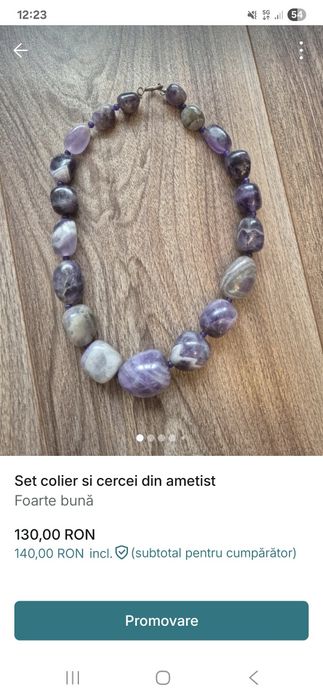 Vand bijuterii din pietre semipretioase