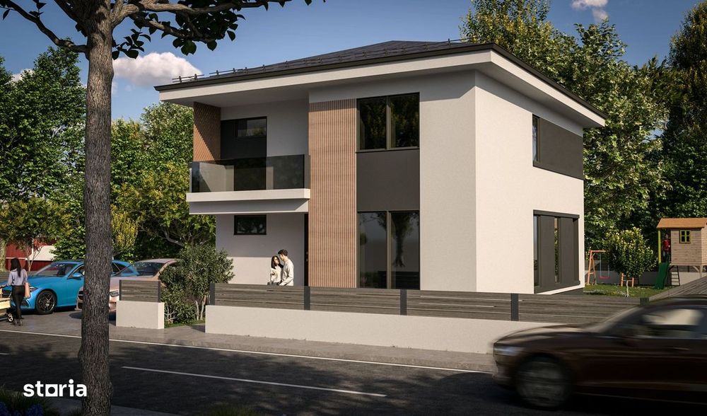 Casa individuala Domnesti - Calitate premium si spatiu generos - 155mp