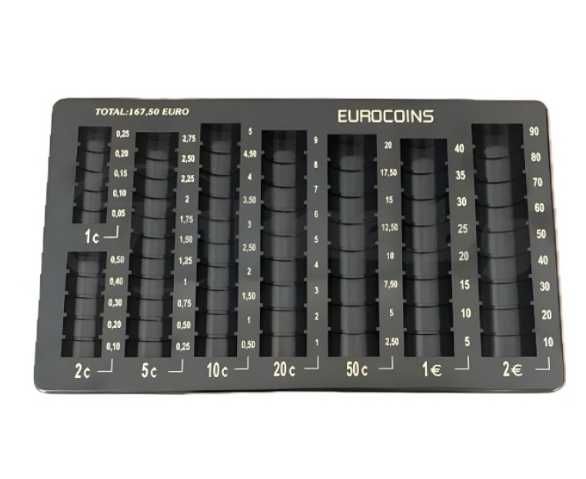 Монетник за евро - органайзер за пари