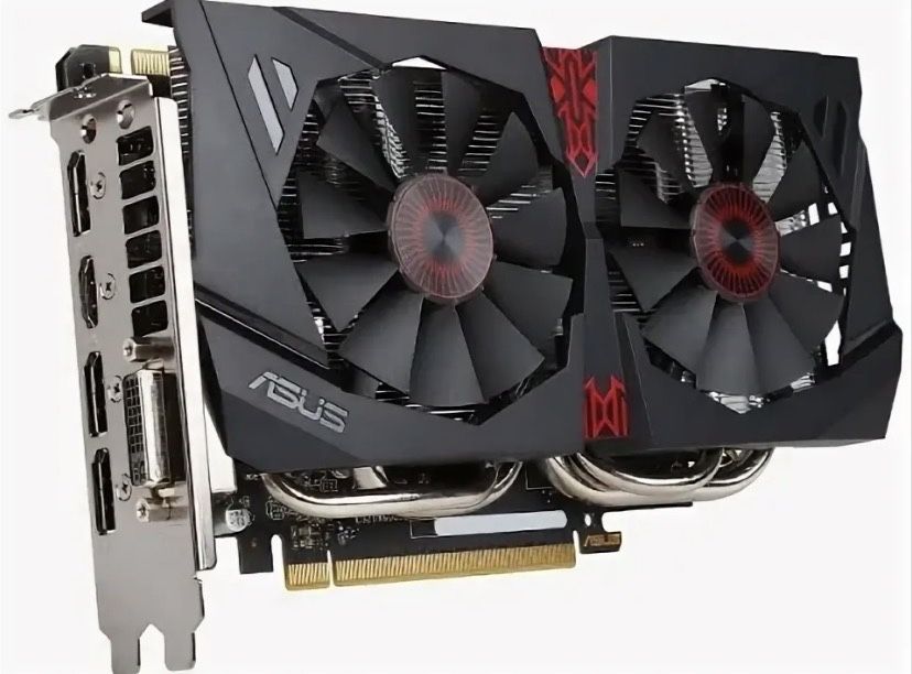 Видеокарта Asus Strix GTX960 4Gb