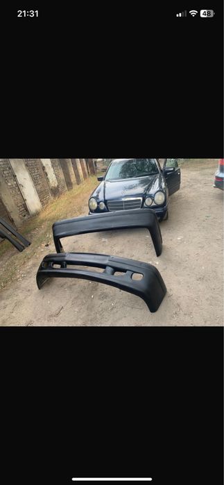 Бампер на mercedes - benz w210 carlsson