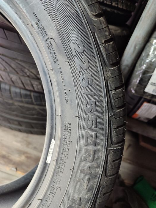 Летняя резина 225/55R17/1шт/