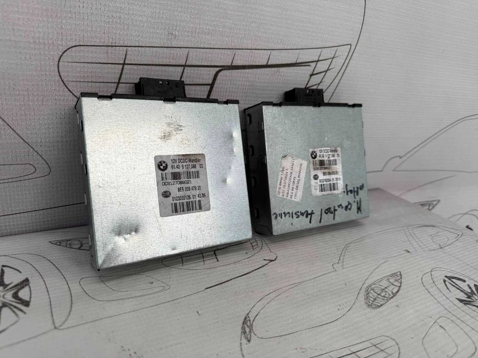 Modul Convertor Tensiune DC-DC (2 BUC.) BMW Seria 1 E81 E87 9127088 2010 / [2004-2011] / (5A3)