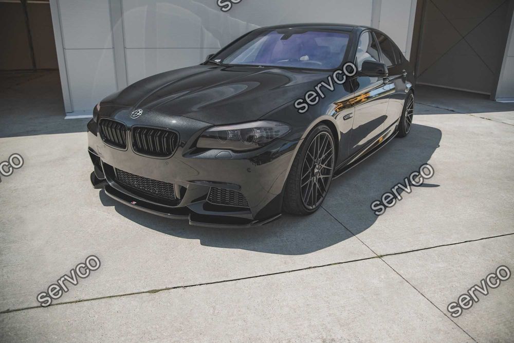 Prelungire bara fata BMW Seria 5 F10 F11 M-Pack 2011-2017 v5 - Maxton