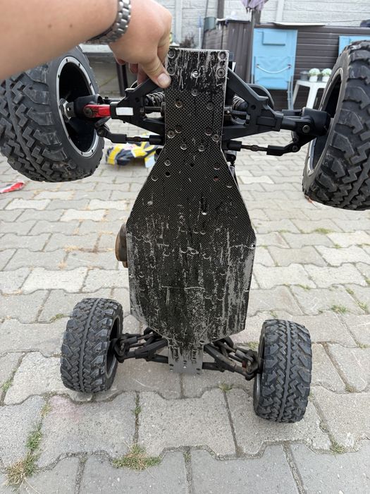 Automodel rc 1:5 benzina reely carbon fighter modificat