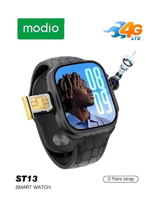 Modio ST13 – SIM-kartali Smart Soat (YouTube, Play Market, Google, Tik