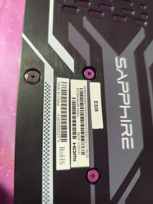 Vând placă video sapphire nitro R9 380x