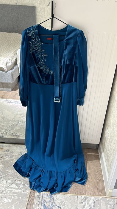 вечернее платье черный