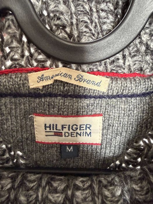Tommy Hilfiger pulover gri M
