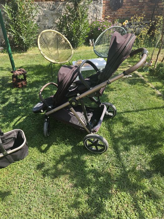 Детска количка за близнаци "Sybex "