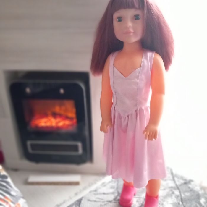 Papusa mare cca 80 cm stare f buna