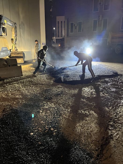 Асфальт. Укладка асфальта. Асфальтрирование!